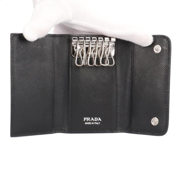 正規品】PRADA プラダ キーケース リボン サフィアーノ