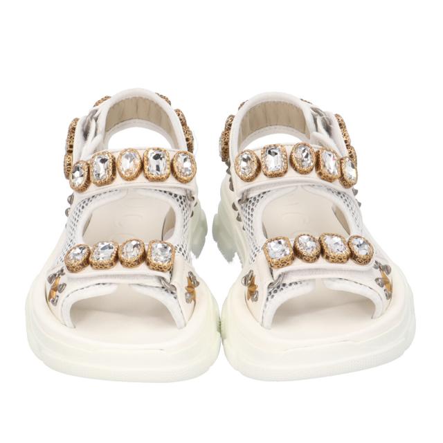 グッチ サンダル 557471 レディース GUCCI  中古  R&amp;Kリサイクルキング_1