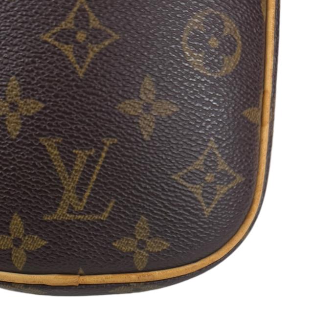 ルイヴィトン ポシェット ガンジュ モノグラム ボディバッグ モノグラムキャンバス M51870 ブラウン メンズ LOUIS VUITTON  中古  R&Kリサイクルキングの通販は