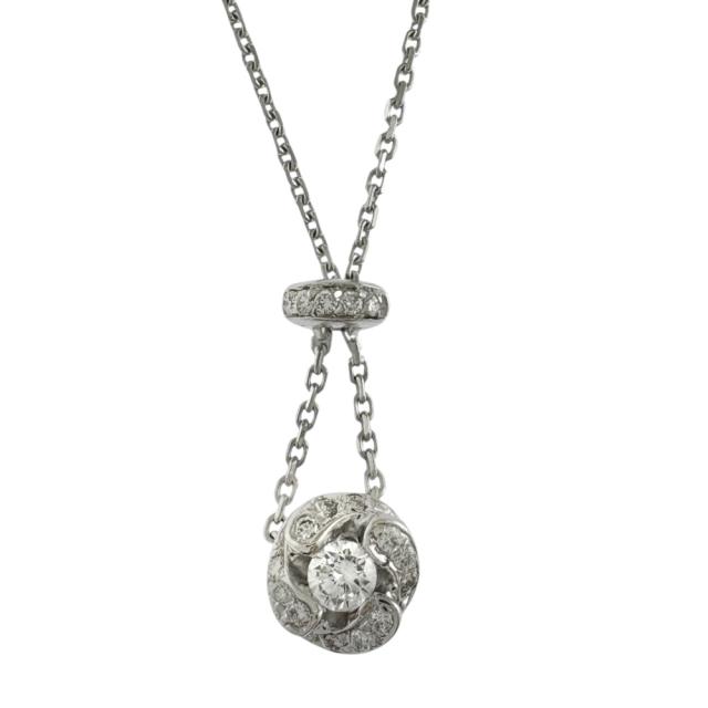 ポンテヴェキオ ネックレス 18金 K18ホワイトゴールド ポンテヴェキオ ネックレス 18金 K18ホワイトゴールド