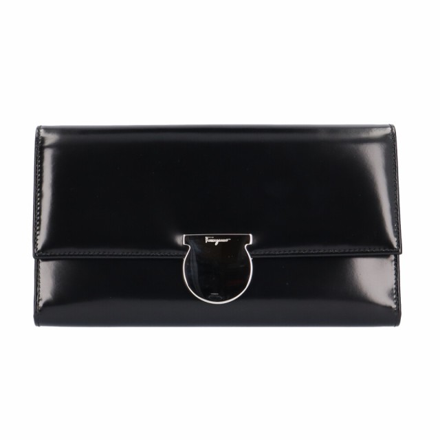 サルヴァトーレフェラガモ 長財布 エナメル レディース Salvatore Ferragamo 中古 R&Kリサイクルキング