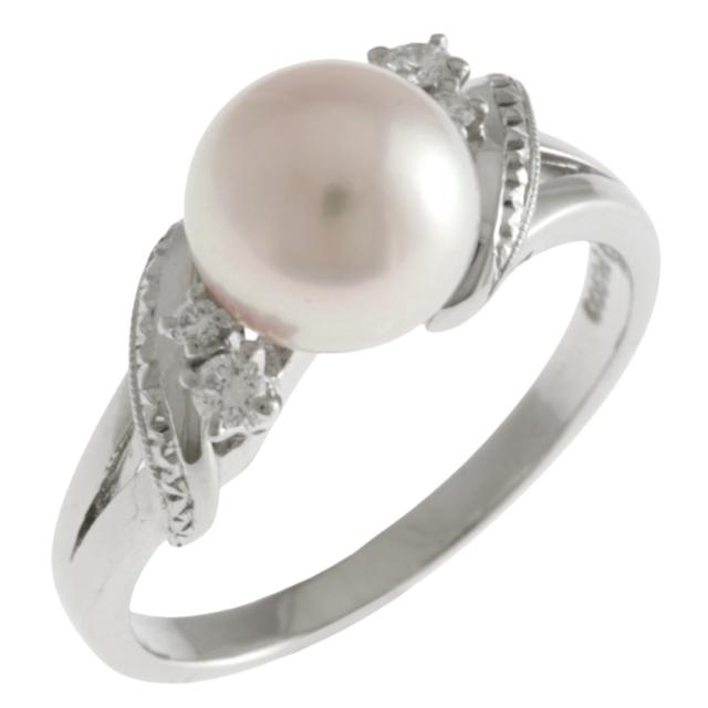 タサキ リング 指輪 16号 Pt900プラチナ ダイヤモンド レディース TASAKI 中古 R&Kリサイクルキング 110,000円