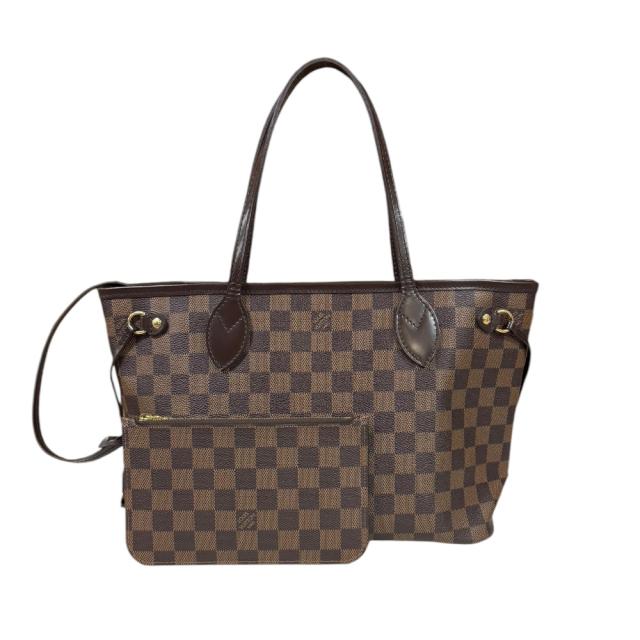 ルイヴィトン ネヴァーフルPM ダミエ トートバッグ ダミエキャンバス N41359 ブラウン レディース LOUIS VUITTON  中古  R&Kリサイクルキング
