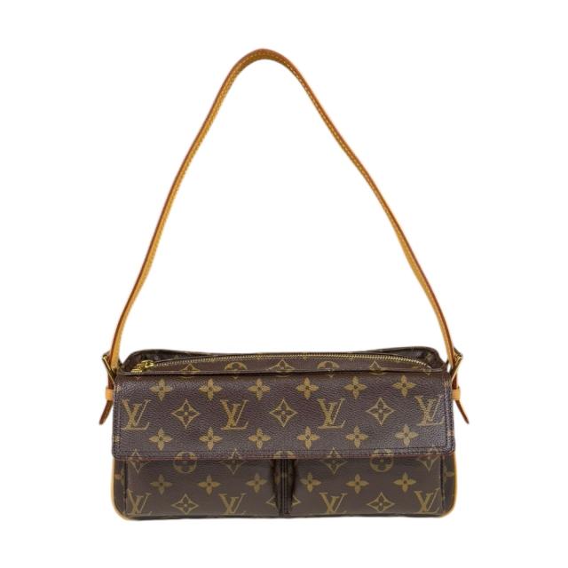 ルイヴィトン ヴィバシテMM モノグラム ショルダーバッグ モノグラムキャンバス M51164 ブラウン レディース LOUIS VUITTON  中古 R&Kリサイクルキング