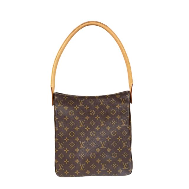 ルイヴィトン ルーピングGM モノグラム ショルダーバッグ モノグラムキャンバス M51145 ブラウン レディース LOUIS VUITTON 中古 R&Kリサイクルキング_2