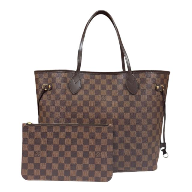 ルイヴィトン ネヴァーフルMM ダミエ トートバッグ ダミエキャンバス N40599 ブラウン レディース LOUIS VUITTON  中古 R&Kリサイクルキング