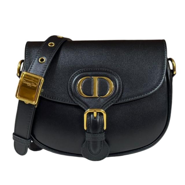 ディオール ボビー スモール ショルダーバッグ レザー M9317UMOL_M900 ブラック レディース Dior  中古 R&Kリサイクルキング