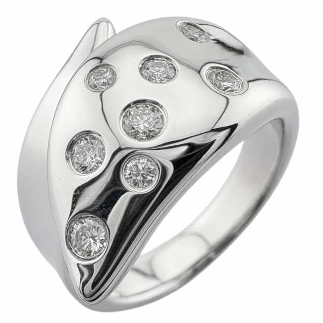 タサキ リング 指輪 11.5号 18金 K18ホワイトゴールド ダイモンド レディース TASAKI  中古 R&Kリサイクルキングの通販は
