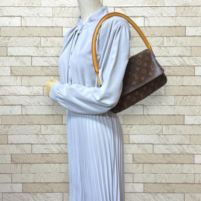 ルイヴィトン ミニルーピング モノグラム ショルダーバッグ モノグラム