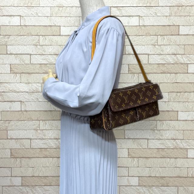 ルイヴィトン ヴィバシテMM モノグラム ショルダーバッグ モノグラム