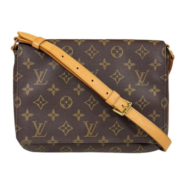 ルイヴィトン ミュゼットタンゴ モノグラム ショルダーバッグ モノグラムキャンバス M51257 ブラウン レディース LOUIS VUITTON  中古 R&Kリサイクルキング