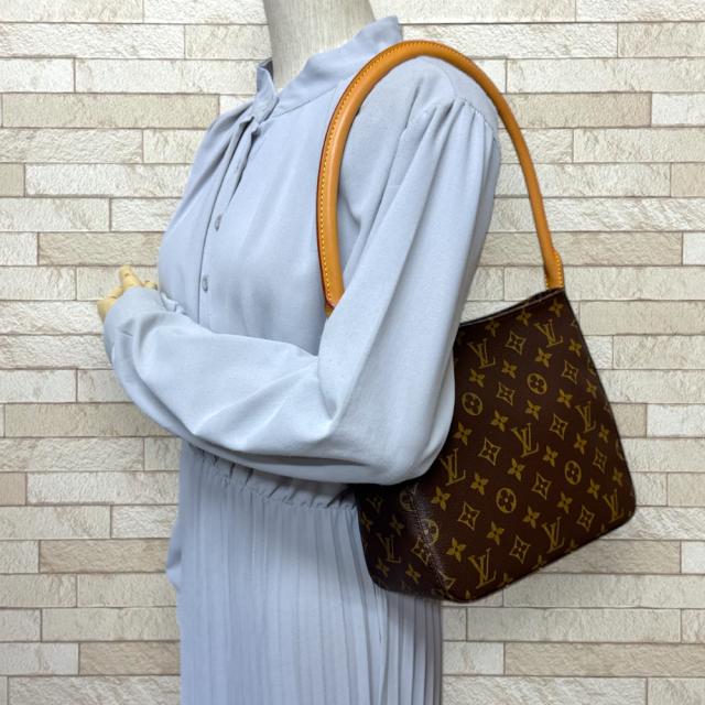 LOUIS VUITTON ルーピングMM ショルダーバッグ モノグラム
