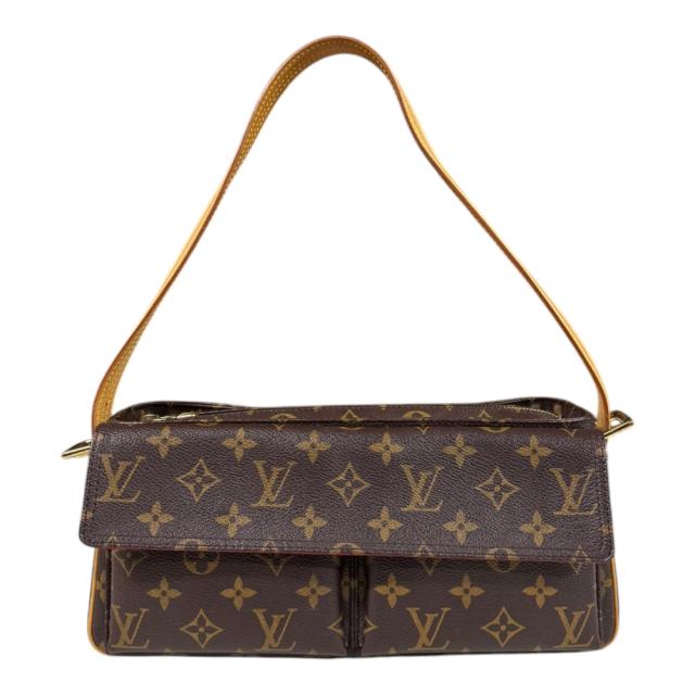 ルイヴィトン ヴィバシテMM モノグラム ショルダーバッグ モノグラムキャンバス M51164 ブラウン レディース LOUIS VUITTON  中古 R&Kリサイクルキング