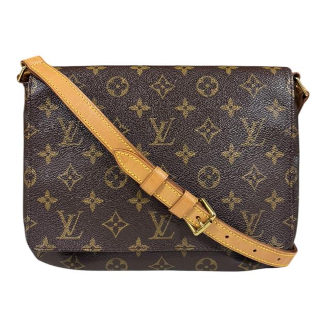 ルイヴィトン ミュゼットタンゴ モノグラム ショルダーバッグ モノグラムキャンバス M51257 ブラウン レディース LOUIS VUITTON  中古 R&Kリサイクルキング