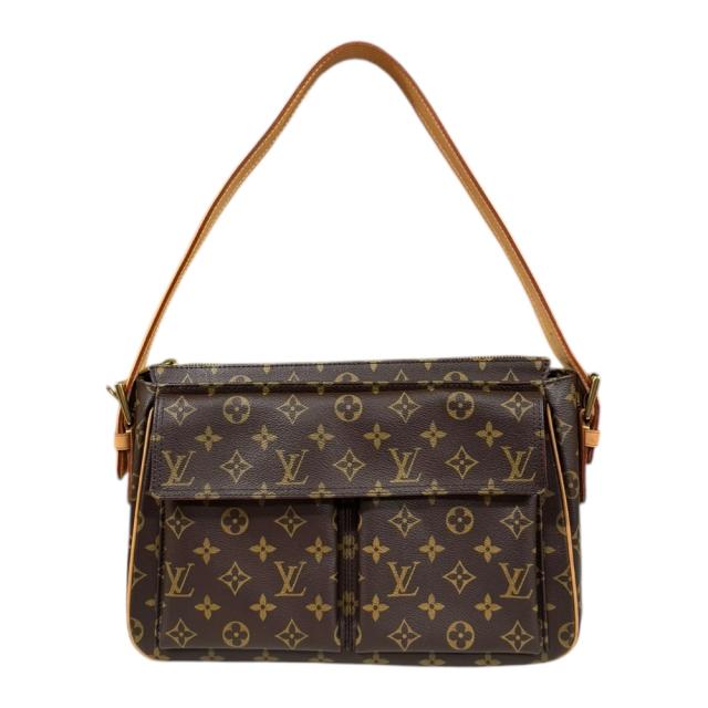 ルイヴィトン ヴィバシテGM モノグラム ショルダーバッグ モノグラムキャンバス M51163 ブラウン レディース LOUIS VUITTON  中古 R&Kリサイクルキング