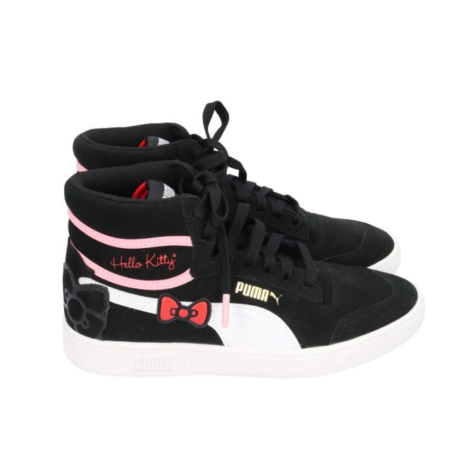 プーマ ラルフサンプソンMid×HK スニーカー レザー 372733-01 レディース PUMA  中古 R&Kリサイクルキング プーマ ラルフサンプソンMid×HK スニーカー レザー 372733-01