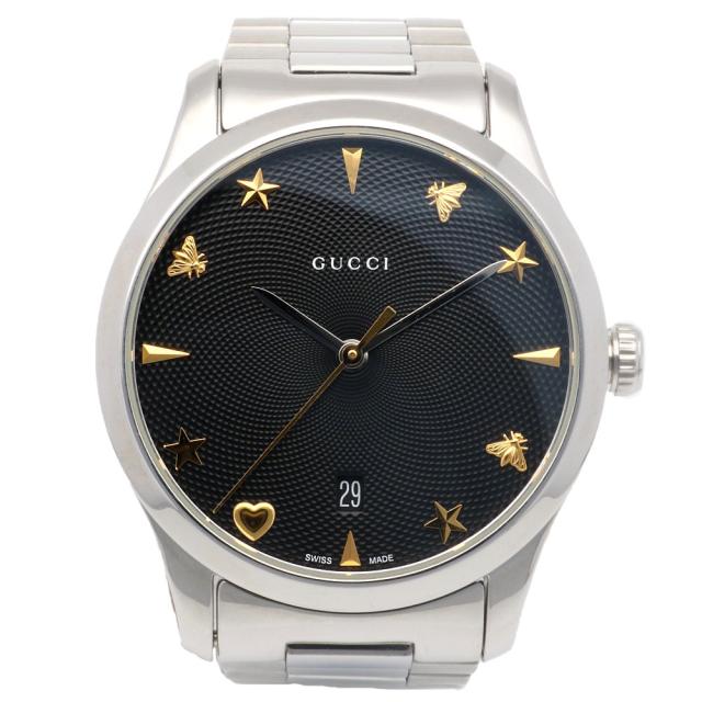 グッチ Gタイムレス 腕時計 時計 ステンレススチール 126.4 クオーツ レディース 1年保証 GUCCI 中古 R&Kリサイクルキング