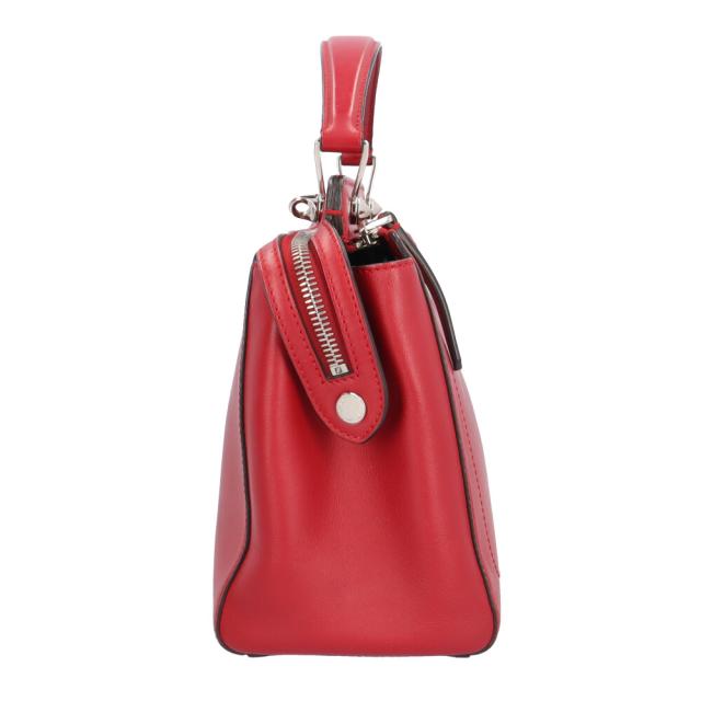 フェンディ ドットコム ショルダーバッグ レザー 8BN293 レッド レディース FENDI  中古 R&amp;Kリサイクルキング_3