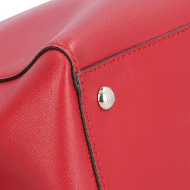 フェンディ ドットコム ショルダーバッグ レザー 8BN293 レッド