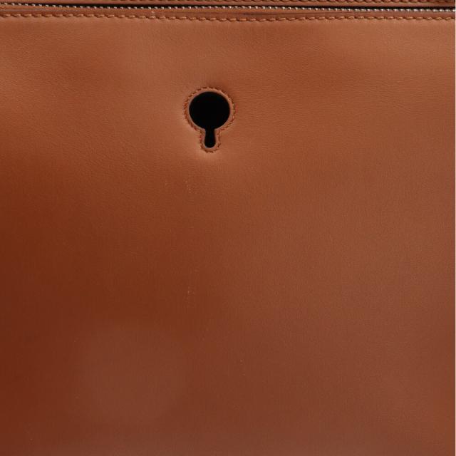 フェンディ ドットコム ショルダーバッグ レザー 8BN293 ブラウン