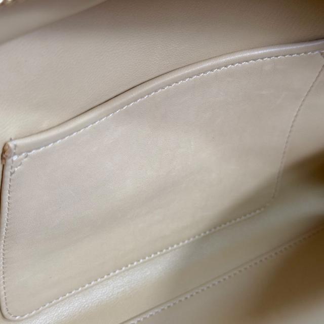 ロエベ アマソナ28 ハンドバッグ レザー 352.69LA03 ベージュ レディース LOEWE  中古 R&Kリサイクルキング