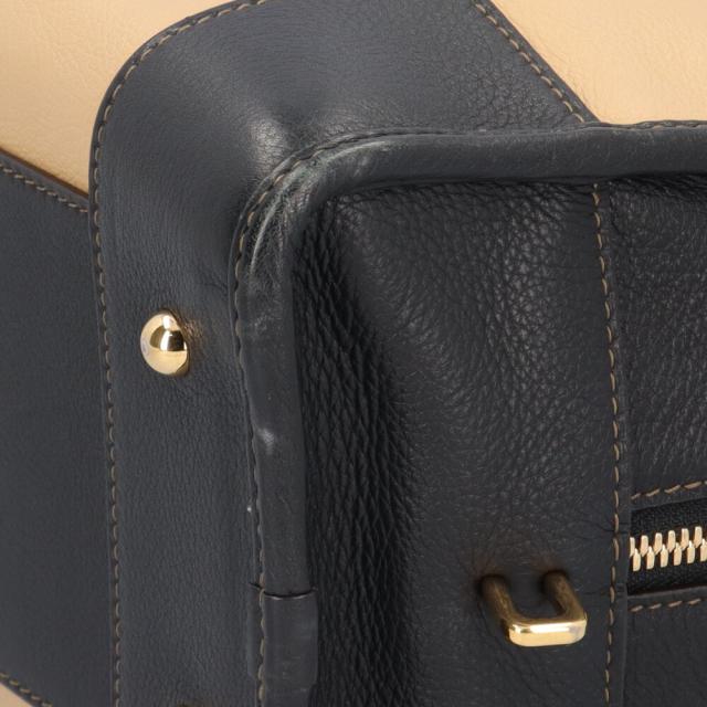 ロエベ アマソナ28 ハンドバッグ レザー 352.69LA03 ベージュ レディース LOEWE  中古 R&Kリサイクルキング