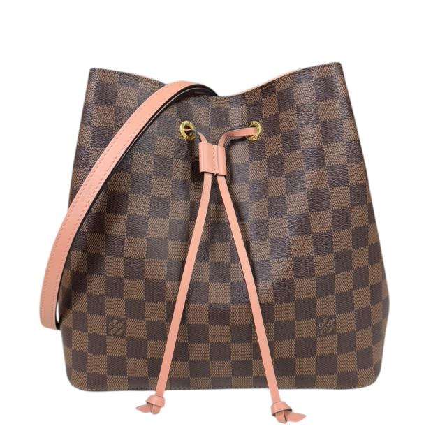 ルイヴィトン ネオノエ ダミエ ショルダーバッグ ダミエキャンバス N40198 ブラウン レディース LOUIS VUITTON  中古 R&Kリサイクルキングの通販は