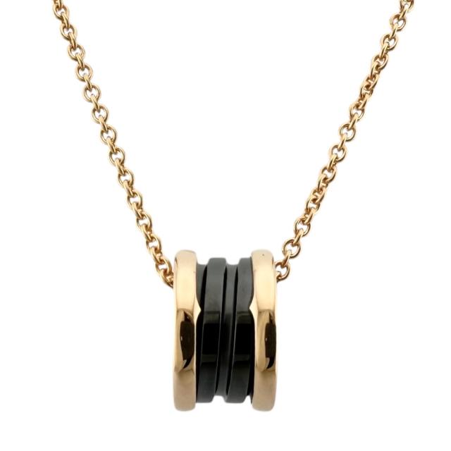 ブルガリ B-zero.1 ネックレス 18金 K18ピンクゴールド レディース BVLGARI 中古 R&Kリサイクルキング