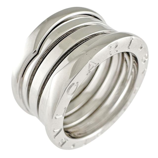 ブルガリ B-zero.1 4バンド リング 指輪 10号 18金 K18ホワイトゴールド レディース BVLGARI  中古 R&Kリサイクルキングの通販は 200,000円