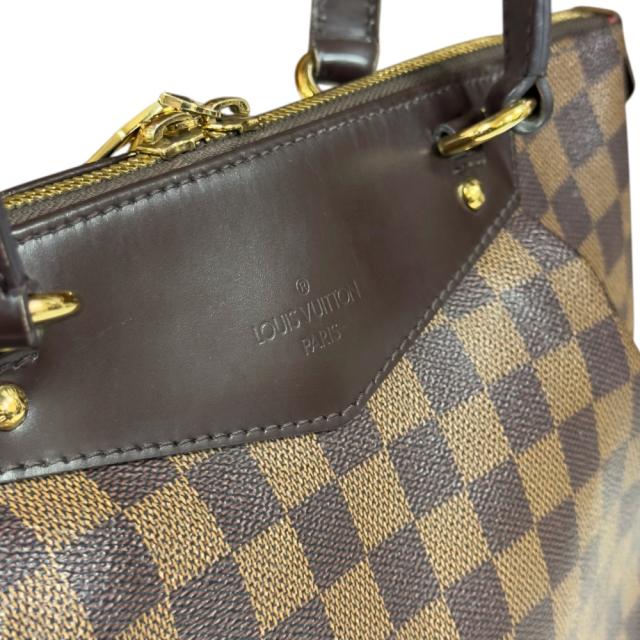 ルイヴィトン ウエストミンスターPM ダミエ ショルダーバッグ ダミエキャンバス N41102 ブラウン レディース LOUIS VU