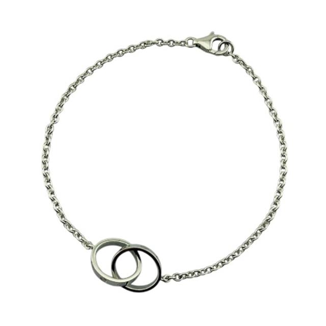 カルティエ ベビーラブ ブレスレット 18金 K18ホワイトゴールド レディース CARTIER  中古 R&amp;Kリサイクルキング