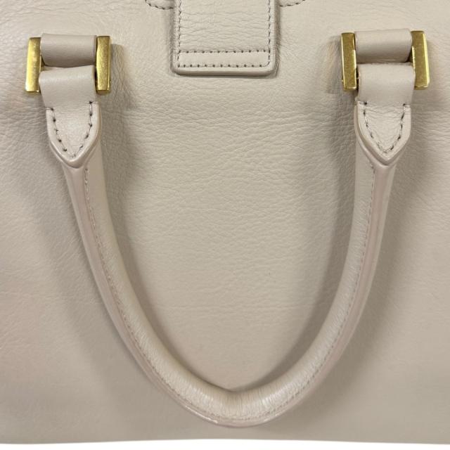 サンローラン プチバカス Yライン ショルダーバッグ レザー 311210 ベージュ レディース SAINT LAURENT 中古 R&Kリサイクルキング_13