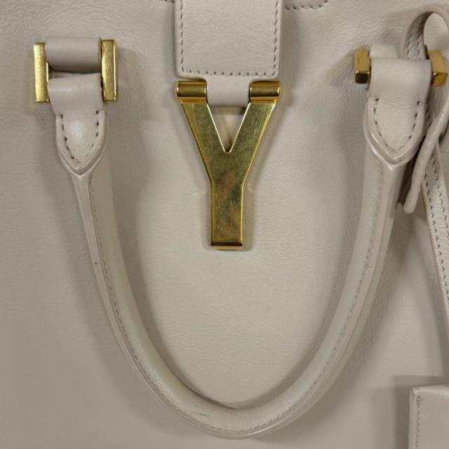 サンローラン プチバカス Yライン ショルダーバッグ レザー 311210 ベージュ レディース SAINT LAURENT 中古 R&Kリサイクルキング_14
