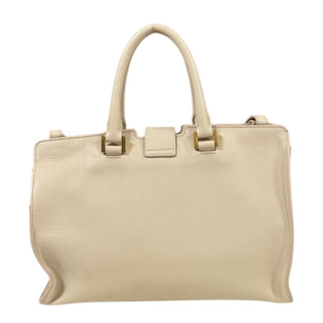 サンローラン プチバカス Yライン ショルダーバッグ レザー 311210 ベージュ レディース SAINT LAURENT 中古 R&Kリサイクルキング_2