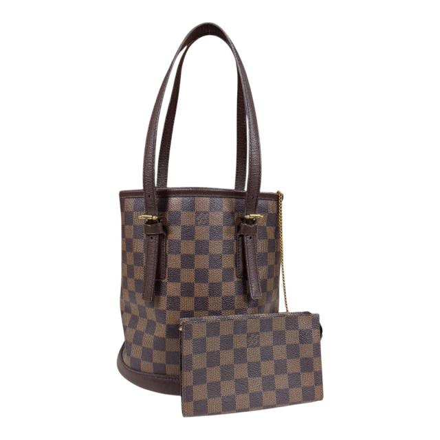 ルイヴィトン マレ ダミエ ショルダーバッグ ダミエキャンバス N42240 ブラウン レディース LOUIS VUITTON  中古 R&Kリサイクルキング