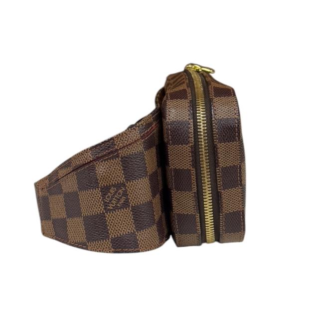 ルイヴィトン ジェロニモス ダミエ ボディバッグ ダミエキャンバス N51944 ブラウン メンズ LOUIS VUITTON  中古