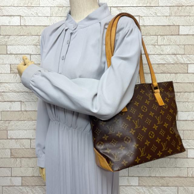 Louis Vuitton カバピアノモノグラムトートハンドバグ