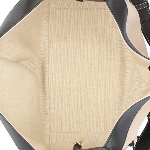 ロエベ ハンモック スモール ショルダーバッグ レザー 387.30PS35 ベージュ レディース LOEWE  中古 R&Kリサイクルキング