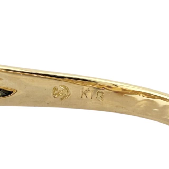 リング 指輪 13号 18金 K18イエローゴールド パール ダイヤモンド 0.25ct レディース   中古 R&amp;Kリサイクルキング_7