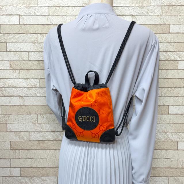 グッチ オフ ザ グリット リュック・デイパック ナイロン 643887 レディース GUCCI 中古 R&Kリサイクルキング_1