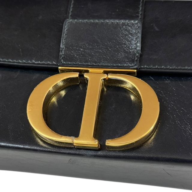 ディオール 30 モンテーニュ ショルダーバッグ レザー M9204UMPK ブラック レディース Dior  中古 R&amp;Kリサイクルキング_10