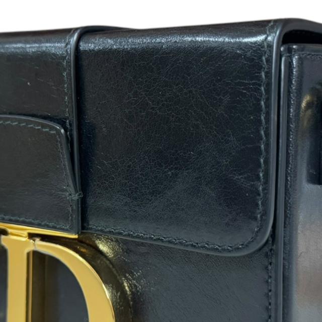 ディオール 30 モンテーニュ ショルダーバッグ レザー M9204UMPK ブラック レディース Dior  中古 R&amp;Kリサイクルキング_8