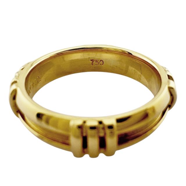 Tiffany & Co. ゴールドリング ティファニー ロック リング ダイヤモンド イエローゴールド