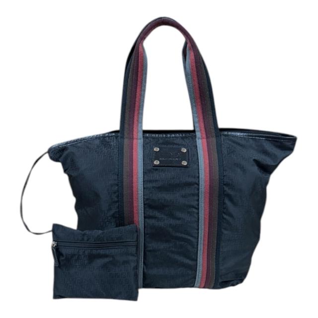 フェンディ ズッキーノ トートバッグ ナイロン 7VA240 ブラック ユニセックス FENDI  中古 R&Kリサイクルキング