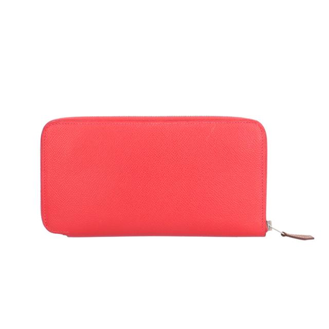 エルメス アザップロングシルクイン 長財布 ヴォーエプソン レディース HERMES 中古 R&Kリサイクルキング
