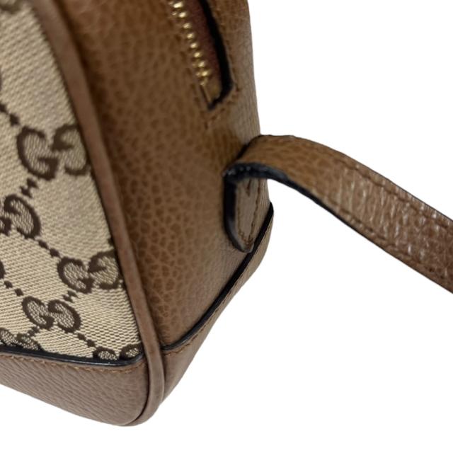 グッチ GGキャンバス ショルダーバッグ GGキャンバス 449413 ベージュ レディース GUCCI 中古 R&Kリサイクルキング_8
