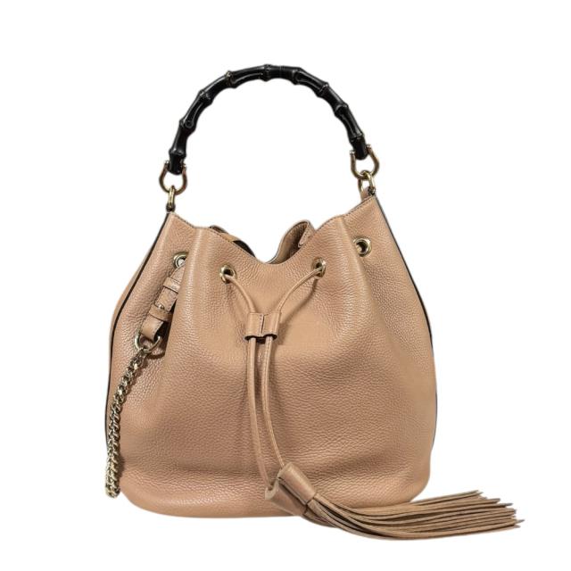 【正規品】グッチ GUCCI ソーホーディスコバッグ レザー ベージュ タッセル 正規品】GUCCI グッチ ソーホーディスコバッグ レザー タッセル ベージュ