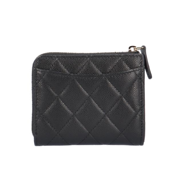 シャネル スモールウオレット マトラッセ コインケース キャビアスキン AP3999 レディース CHANEL 中古 R&Kリサイクルキング