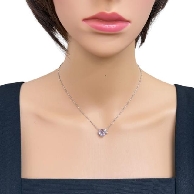 タサキ ネックレス 18金 K18ホワイトゴールド モルガナイト レディース TASAKI 中古 R&Kリサイクルキング