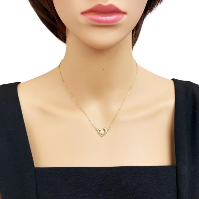 タサキ ペンダントトップ 18金 K18イエローゴールド ダイヤモンド レディース TASAKI 中古 美品 タサキ ペンダントトップ 18金 K18イエローゴールド アコヤパール